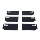 Black Fabrica 200mm Nitro Touring Car Wing End Plate V2